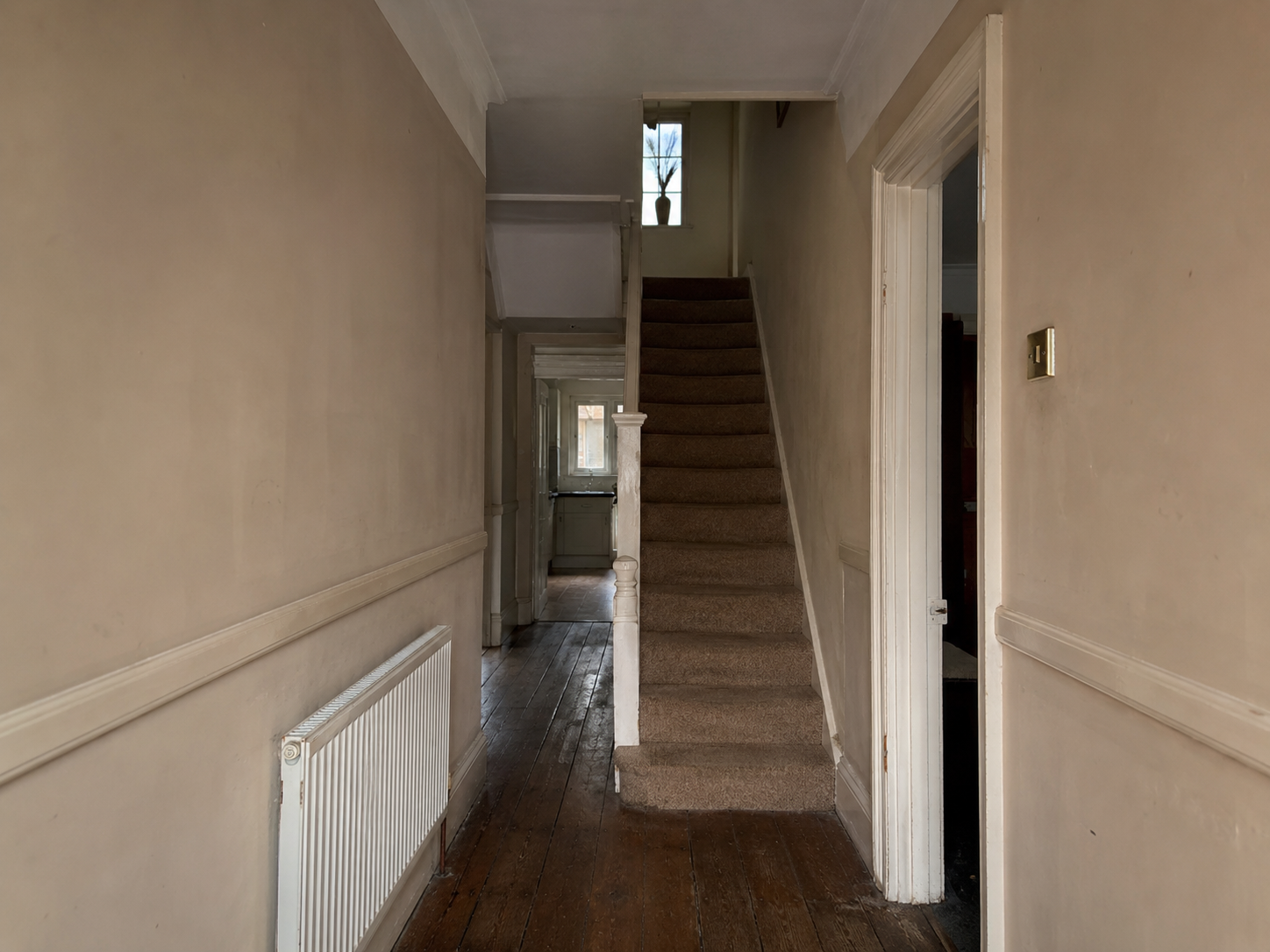 Hallway before